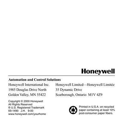  Honeywell 69 1490