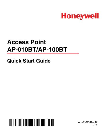  Honeywell AP 100BT