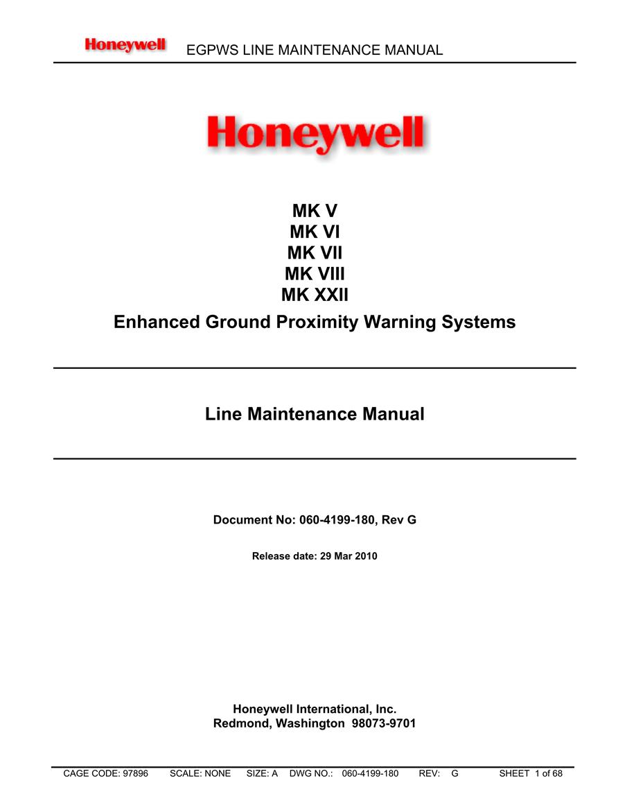  Honeywell MKV